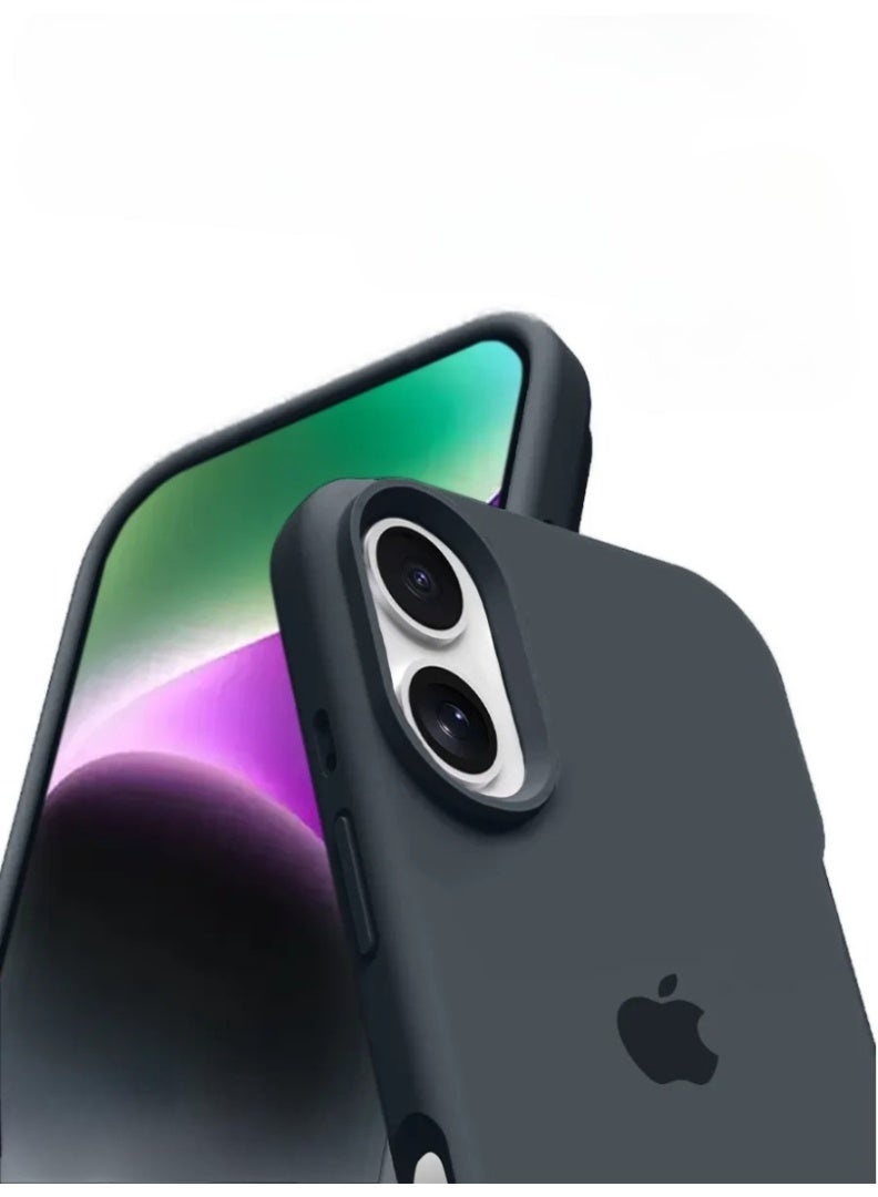 جراب iPhone 17، غطاء حماية كامل الجسم من السيليكون السائل لهاتف iPhone 17، جراب أنيق بلمسة نهائية ناعمة مع بطانة من الألياف الدقيقة لهاتف iPhone 17 مقاس 6.3 بوصة - Image 5